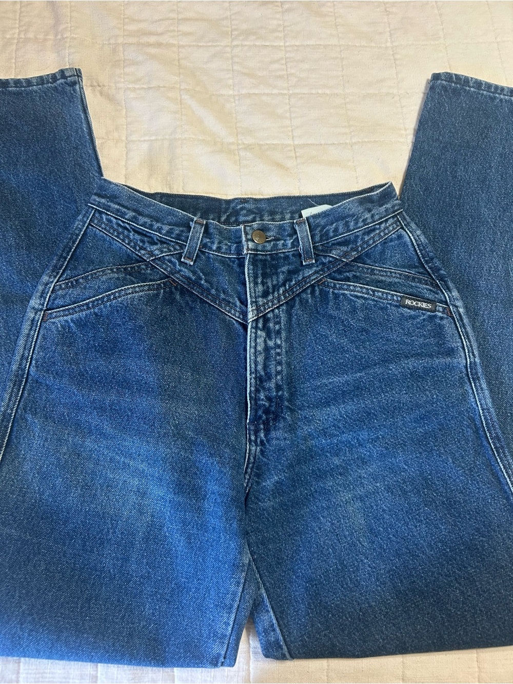 Rockies Women’s High-Rise Vintage Blue Jeans